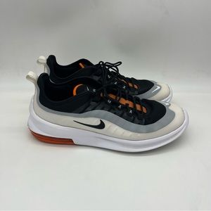 Nike Men’s Air Max Axis Black White Orange Size 12